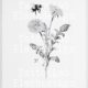 Grote tattoo design van een bij met paardenbloem in watercolour stijl