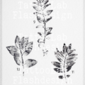 Dotwork tattoo design van een botanische prints